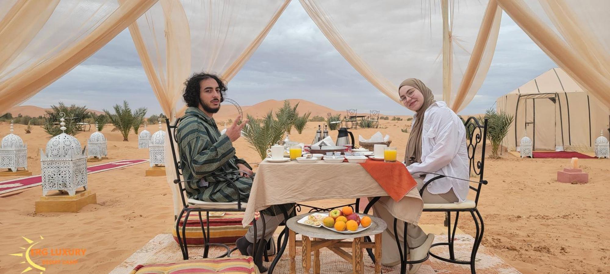 Hotel Dounia Luxury Camp à Merzouga Extérieur photo
