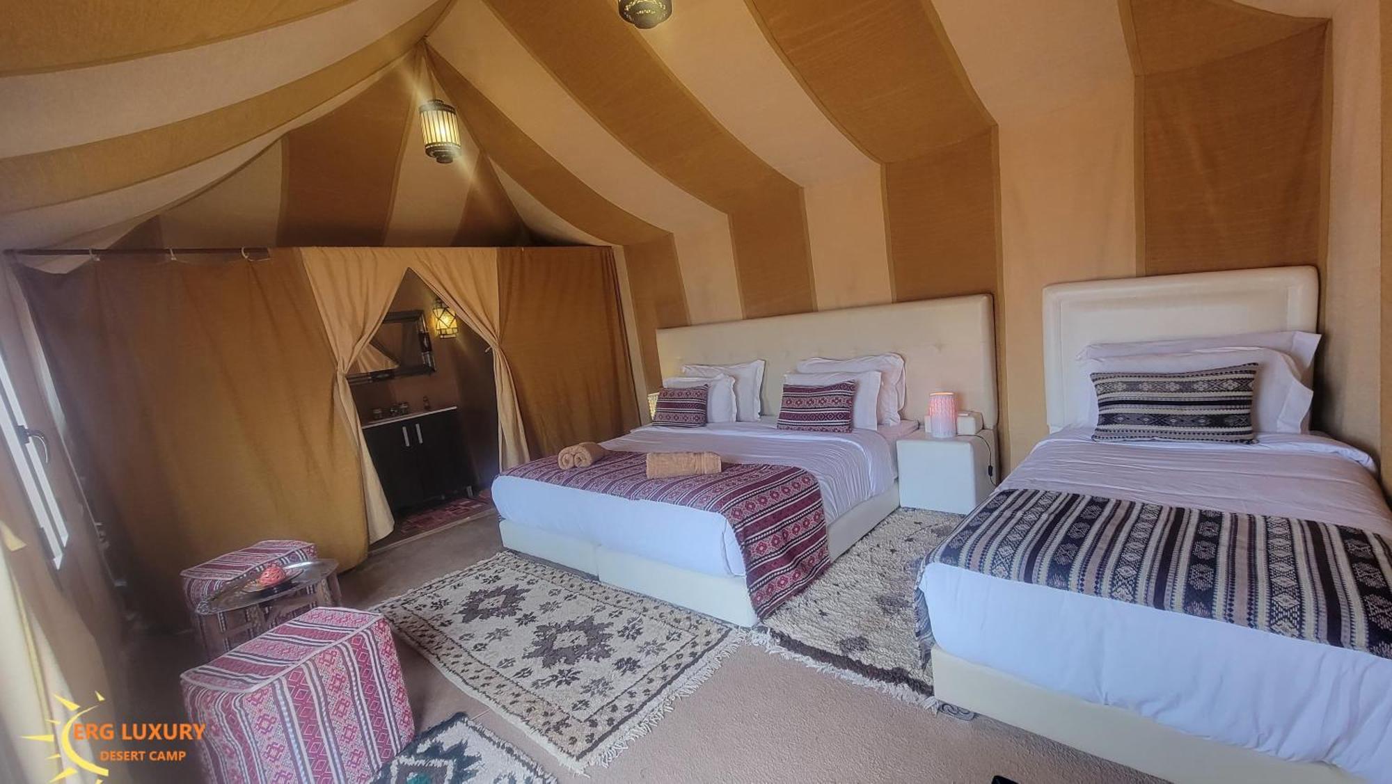 Hotel Dounia Luxury Camp à Merzouga Extérieur photo