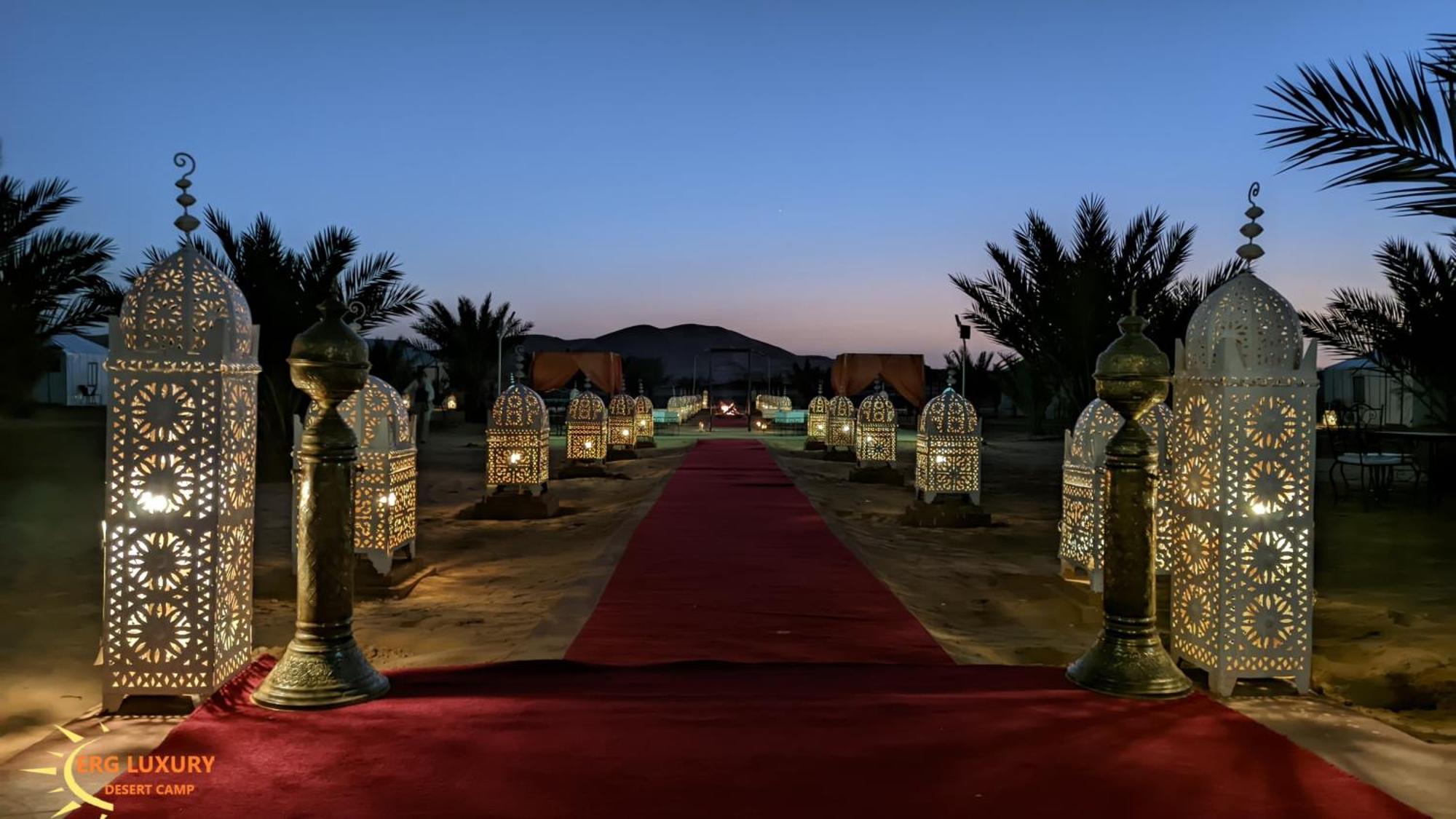 Hotel Dounia Luxury Camp à Merzouga Extérieur photo